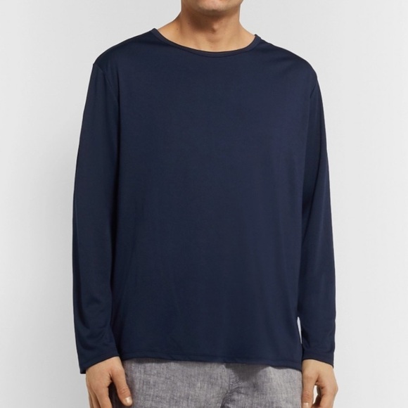 Onia Other - Onia Navy Long Sleeve UPF 50+ Performance Jersey Tee Size XL